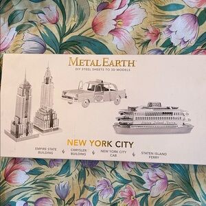 Metal Earth 3D Steel  Models NIB New York City Edition